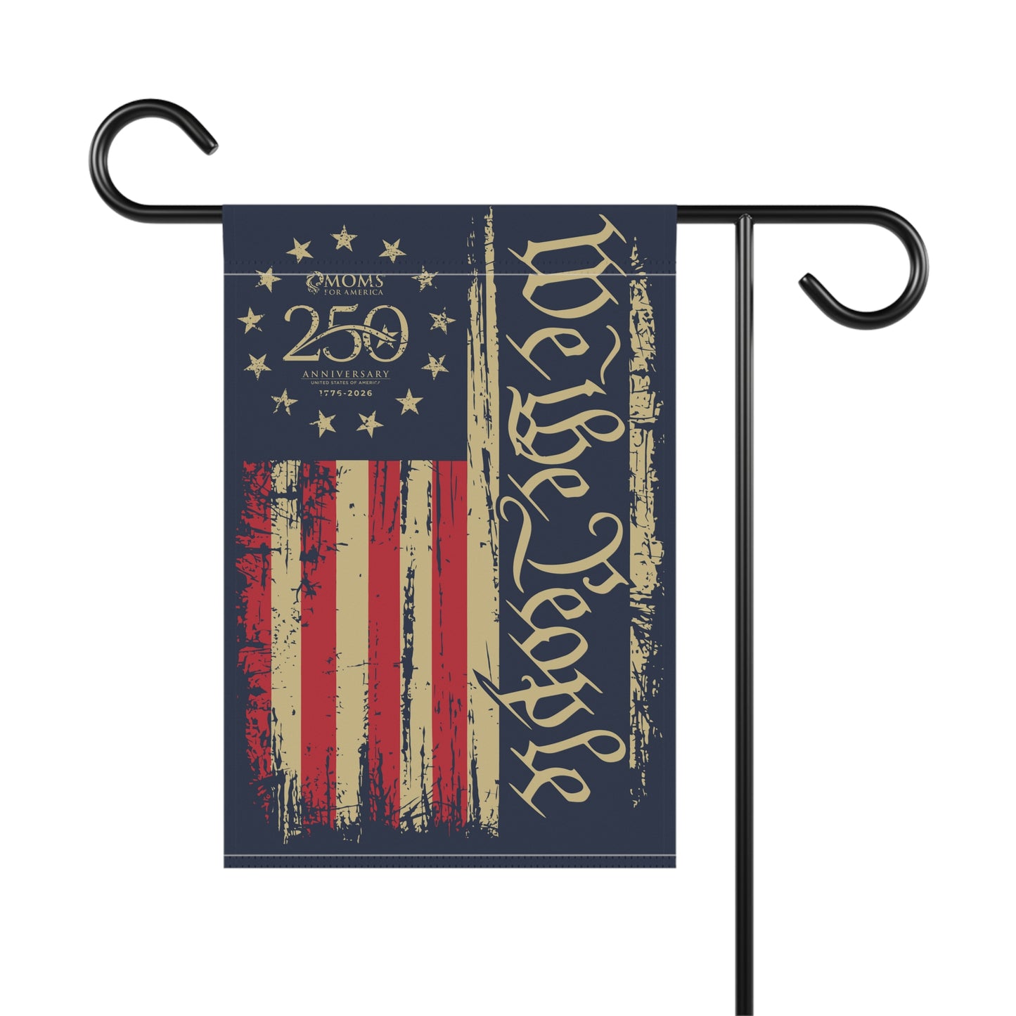 MFA 250th Anniversary Logo Garden Flag - US 250
