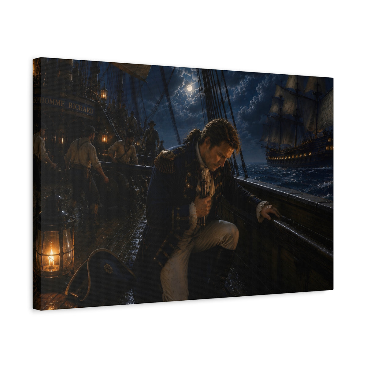 “Not Yet Begun” Stretched Canvas Print - Our Story
