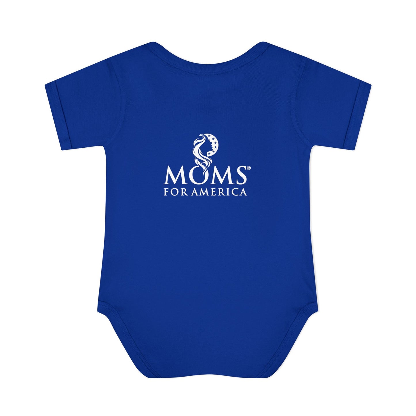 "Patriot" Baby Onesie with Moms for America Logo