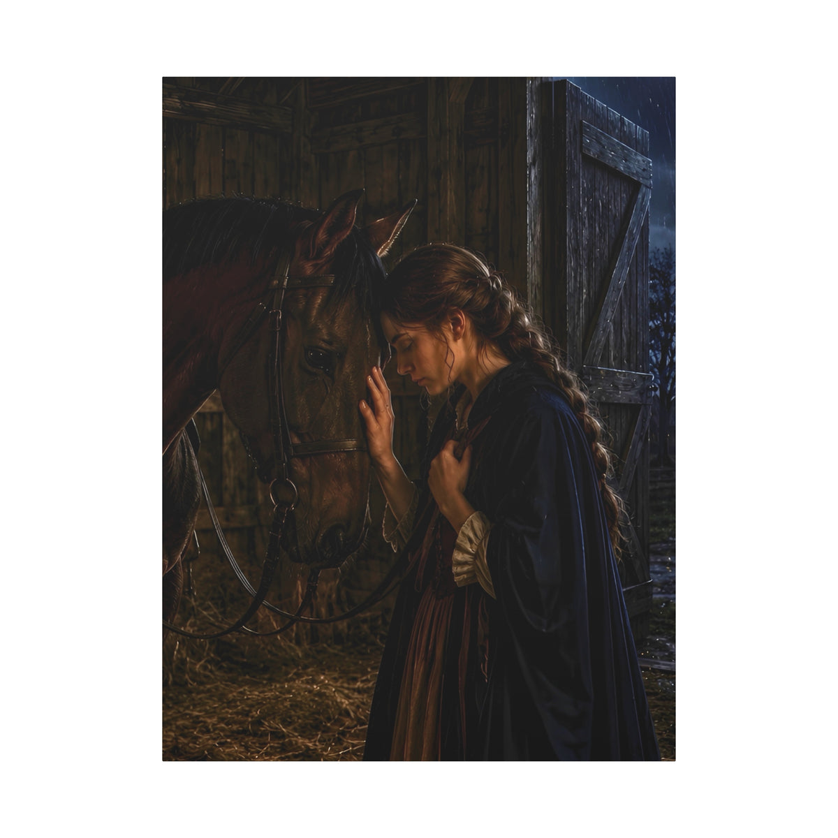 “I Can Ride” Vertical Stretched Canvas Print - Our Story