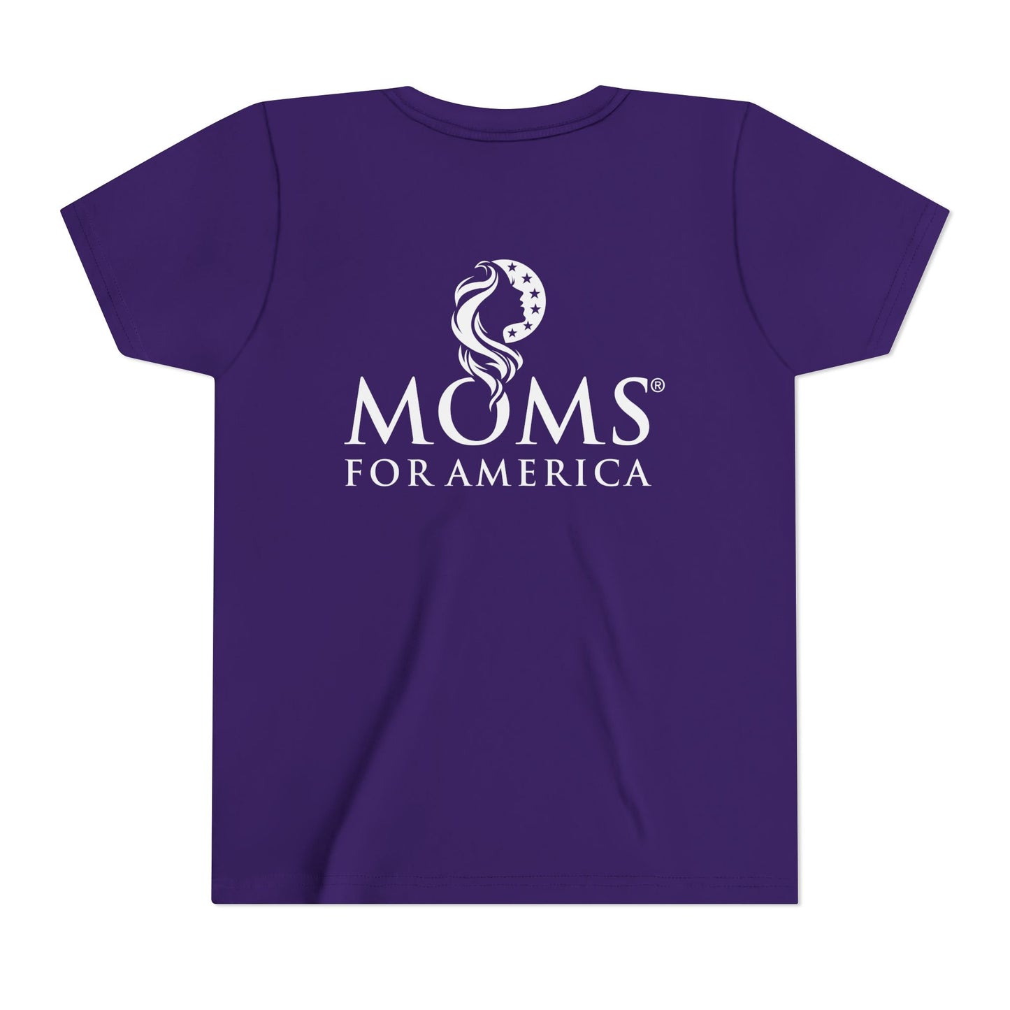 Youth Tee - "Patriot" Moms For America Logo Kids Shirt