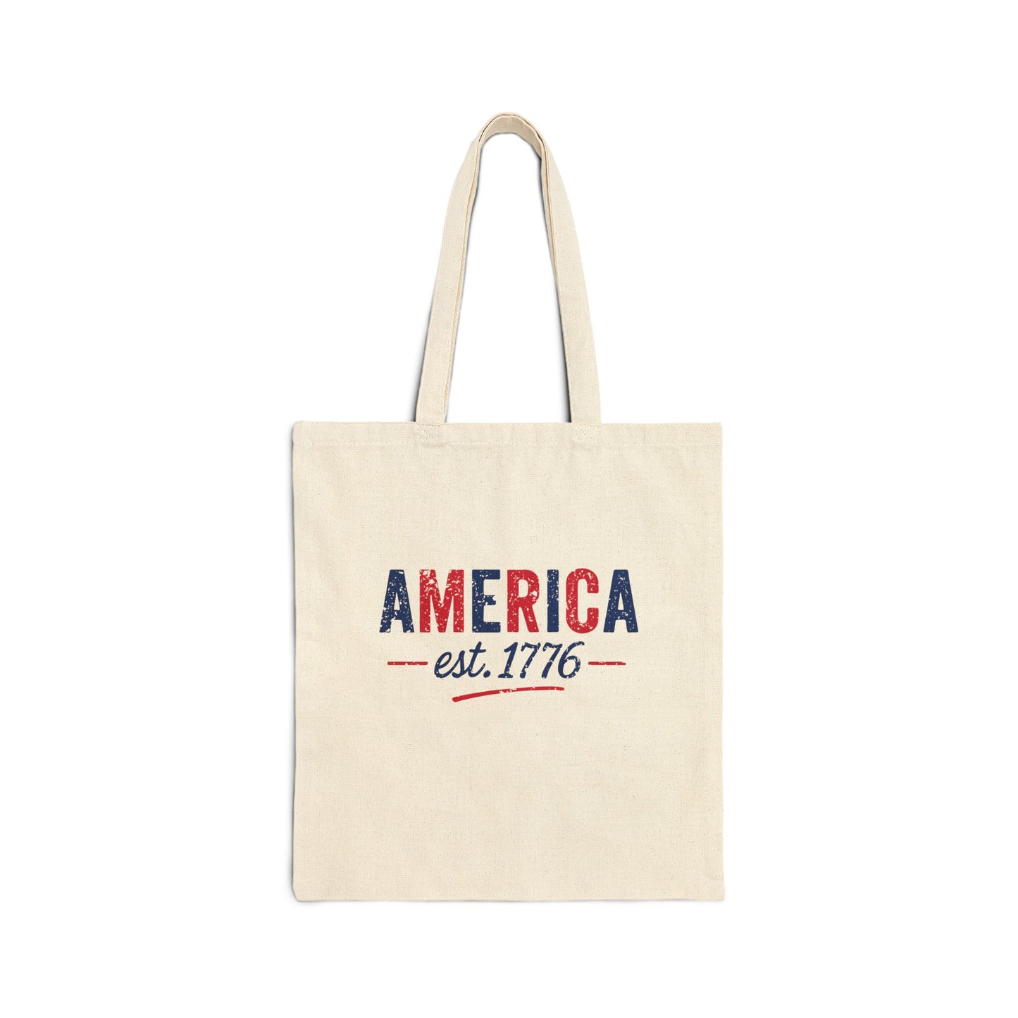 America Est. 1776/MFA 250 Logo Cotton Tote — US 250