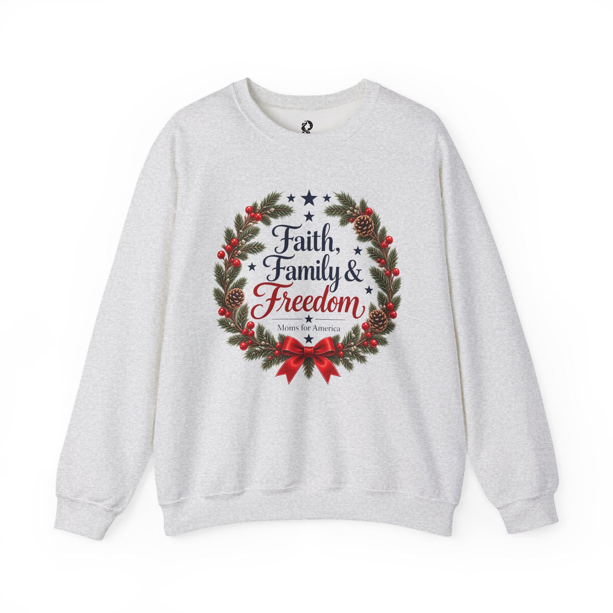 “Faith, Family & Freedom” Crewneck Sweatshirt - MFA Christmas