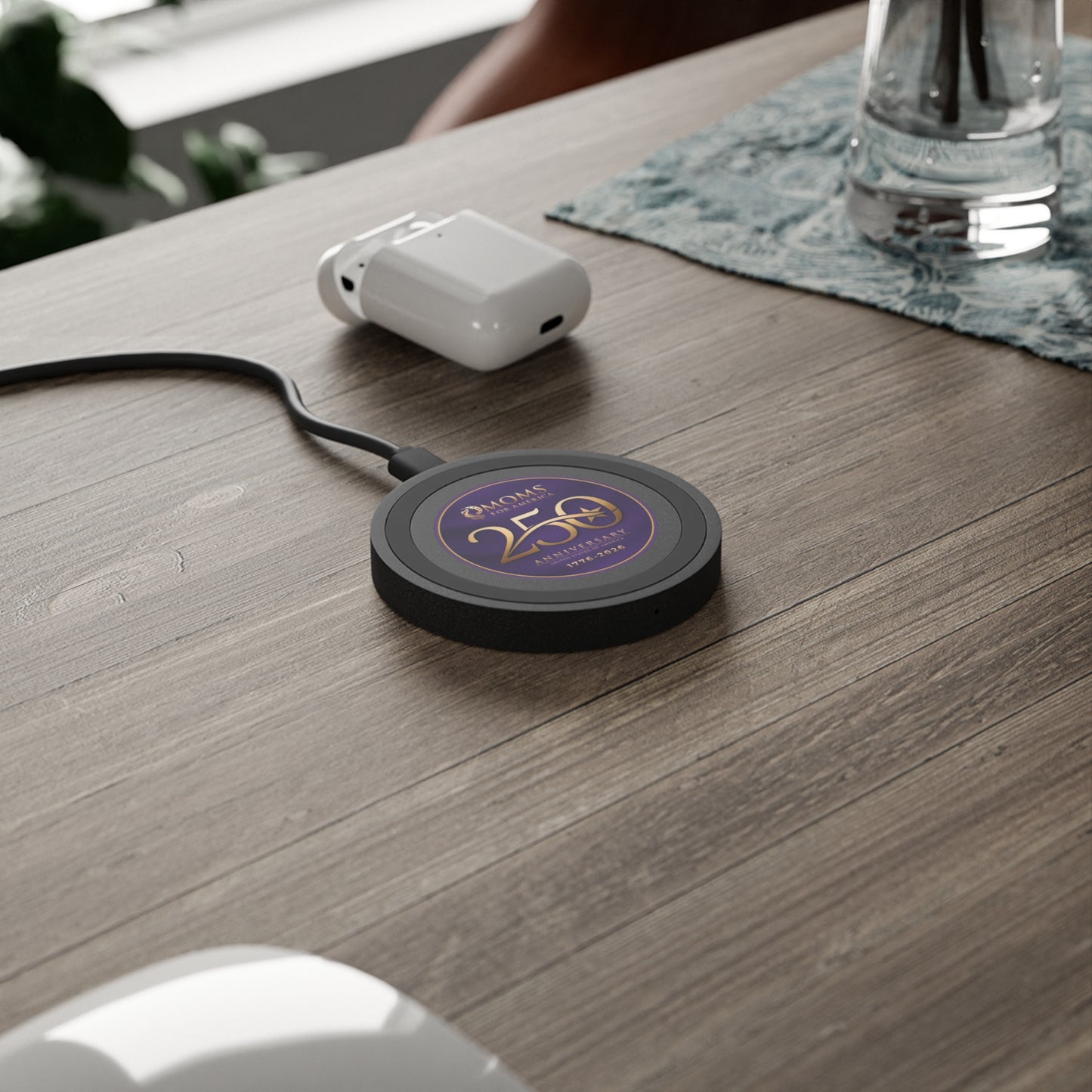 MFA 250 LogoWireless Charging Pad — Celebrate 250