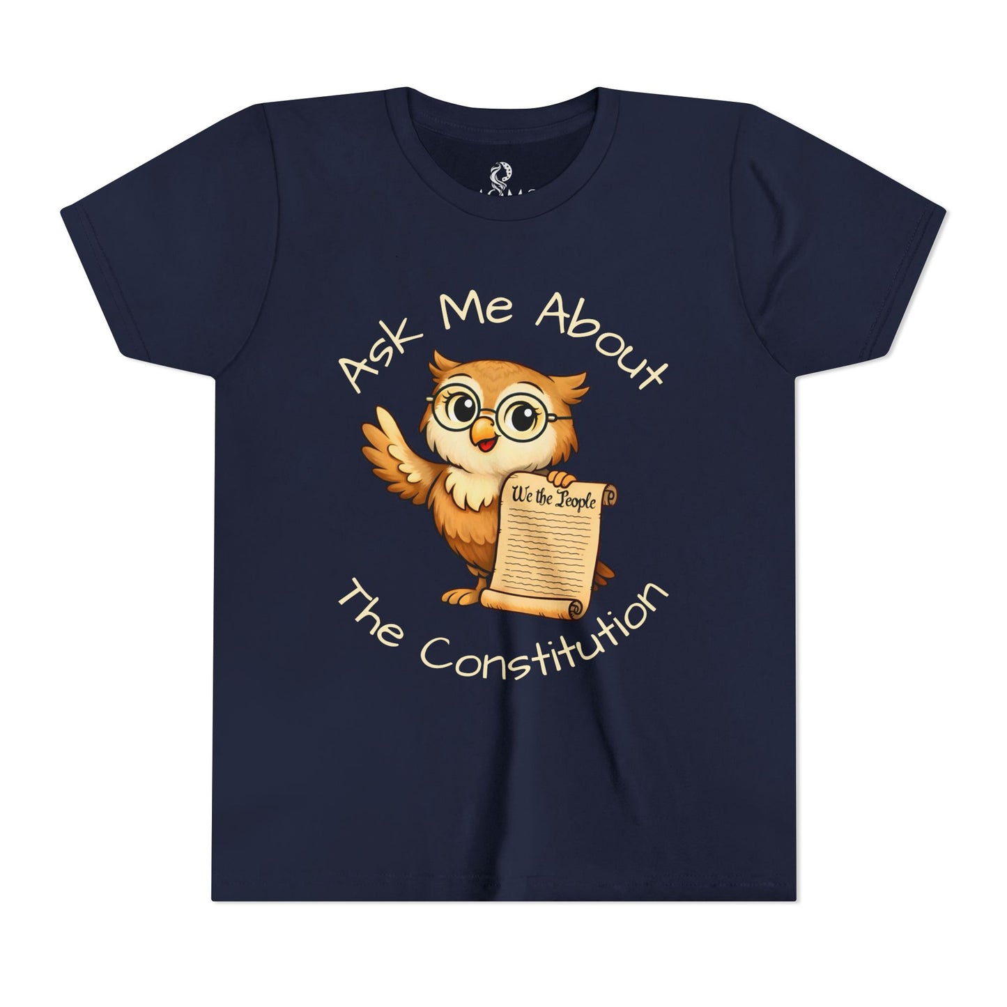 "Ask Me About The Constitution" Kids Shirt - Civics in 5 Minutes