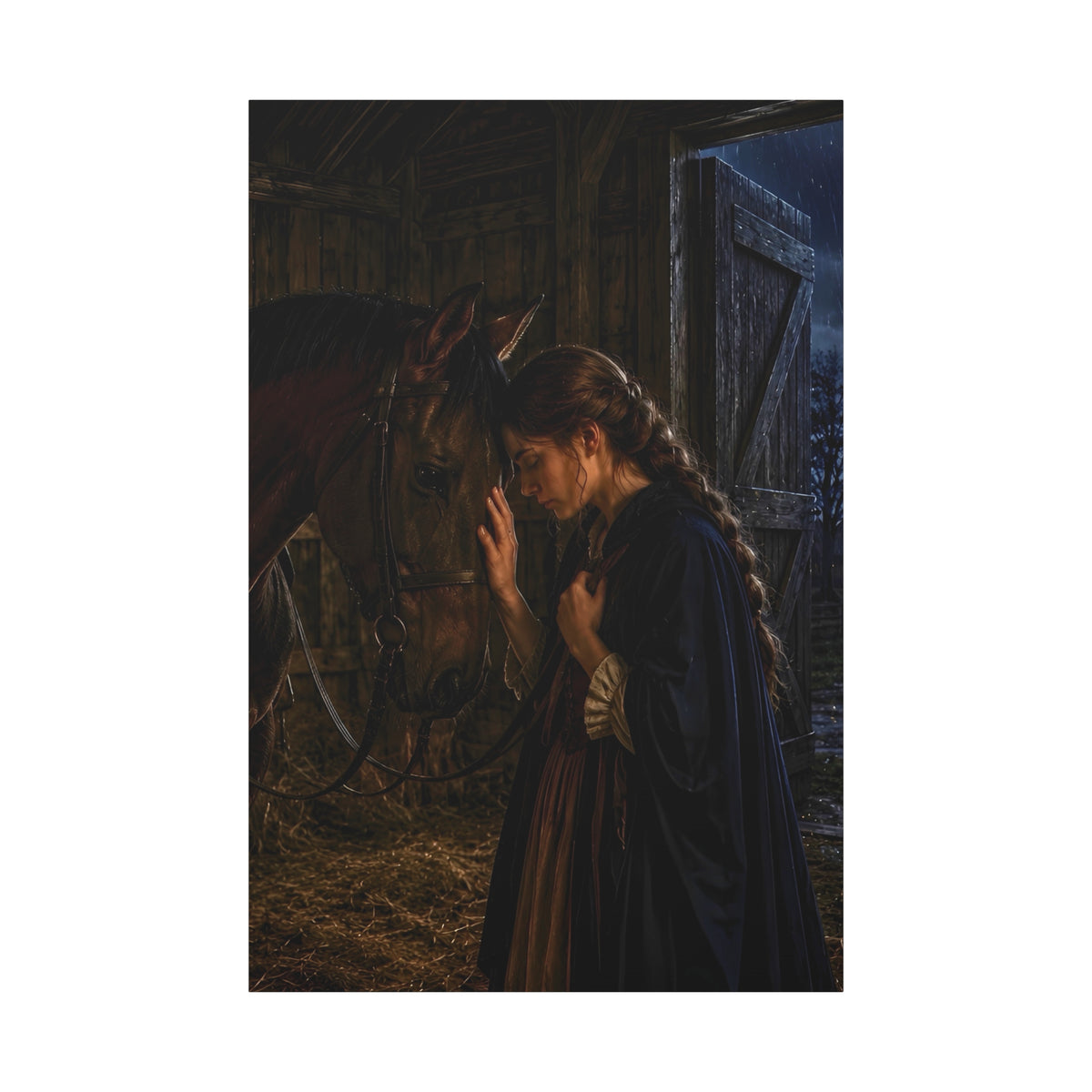 “I Can Ride” Vertical Stretched Canvas Print - Our Story