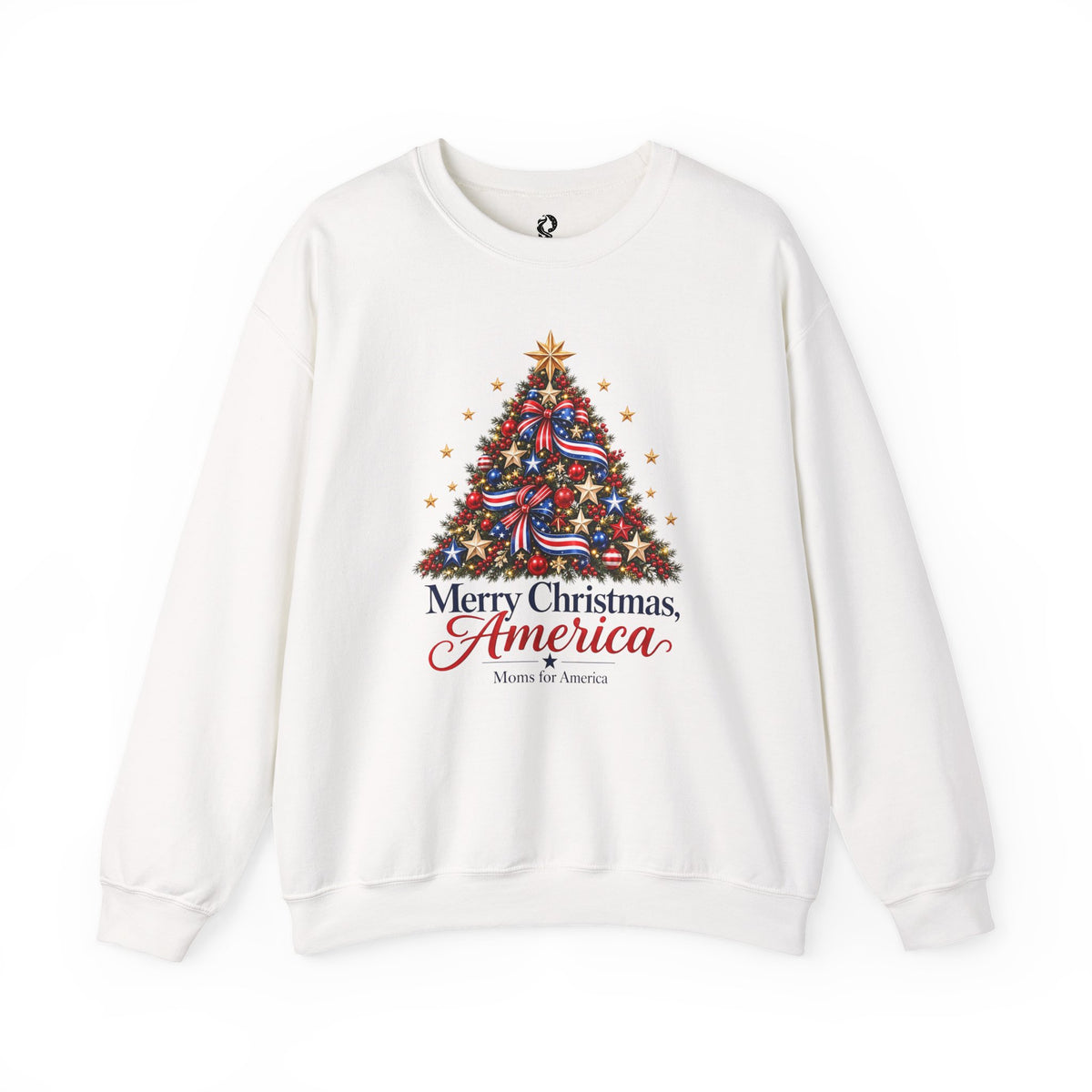 “Merry Christmas, America”Crewneck Sweatshirt - MFA Christmas