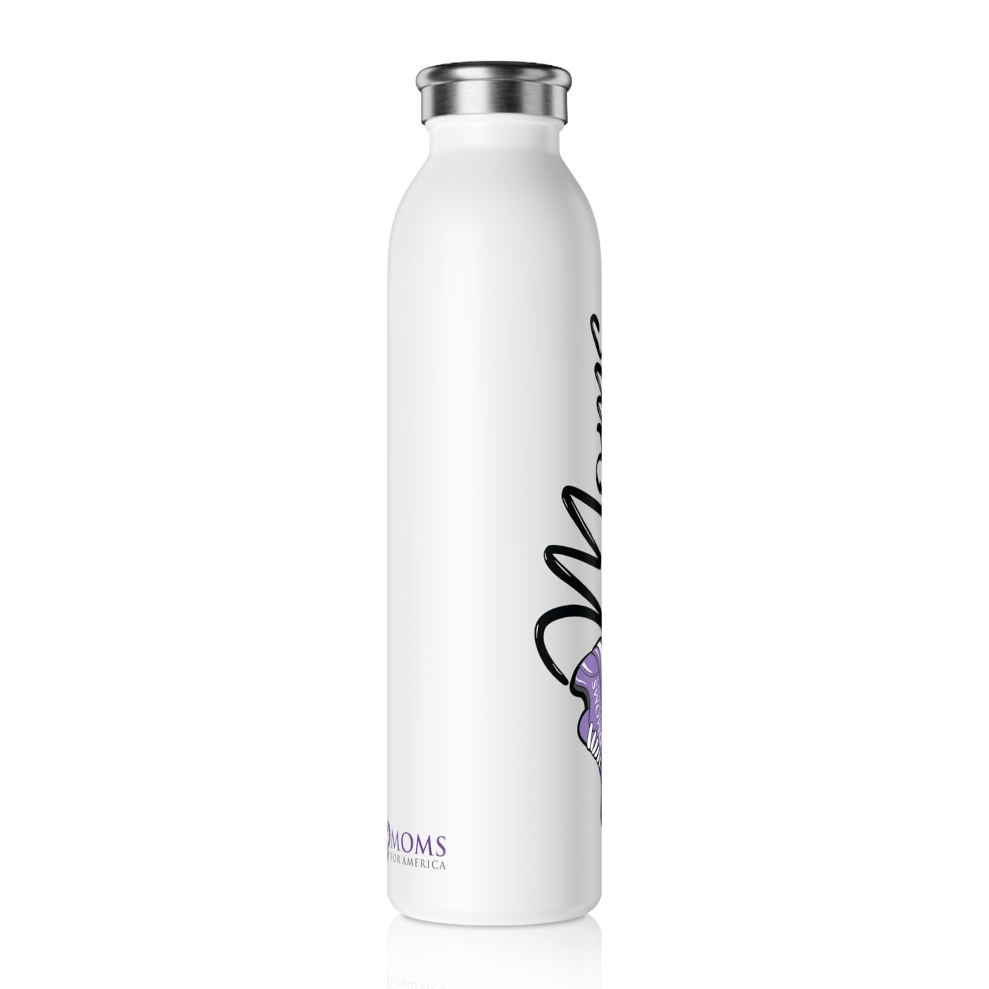 Moms Walkathon Slim Water Bottle – MomVote