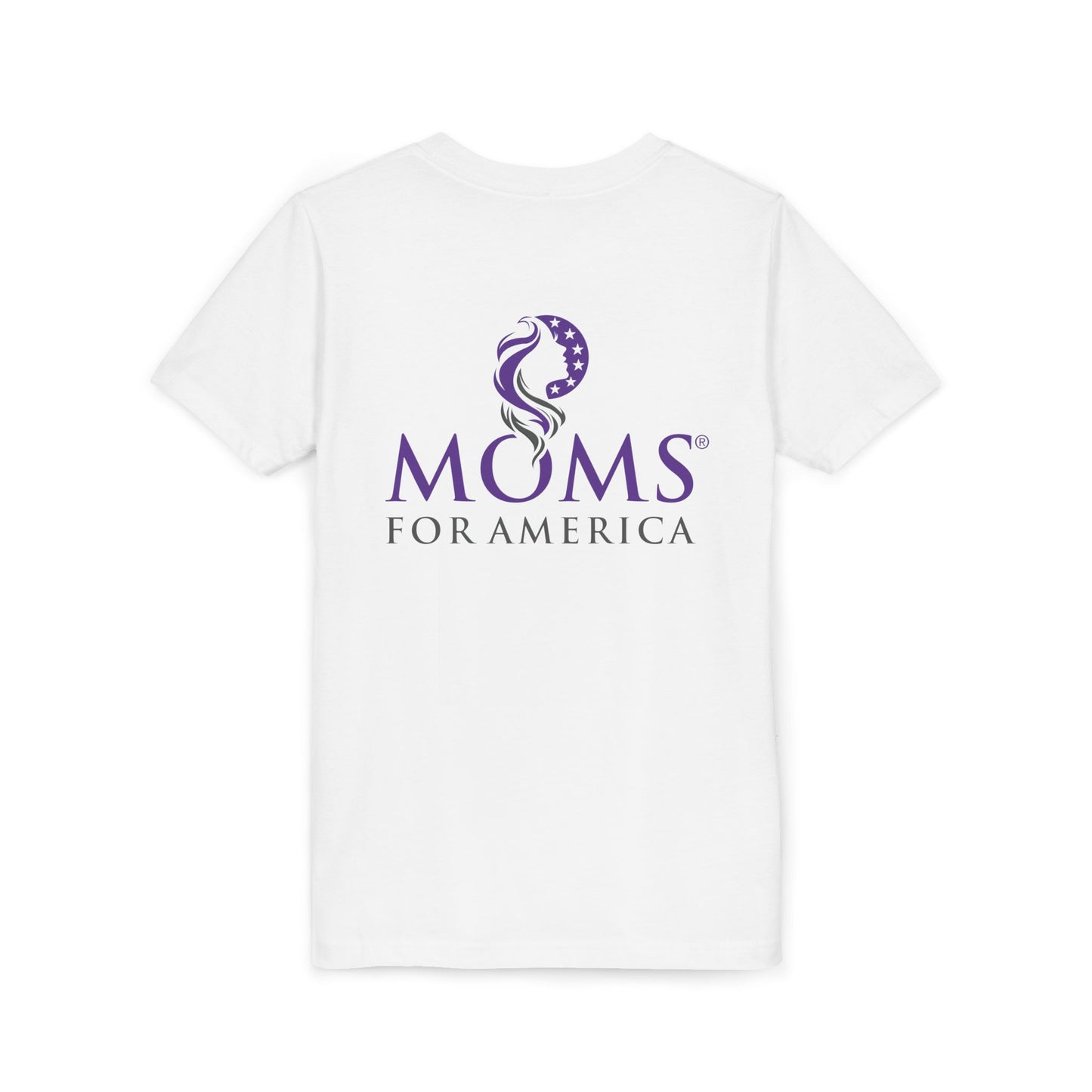 Youth Tee - "Patriot" Moms For America Logo Kids Shirt
