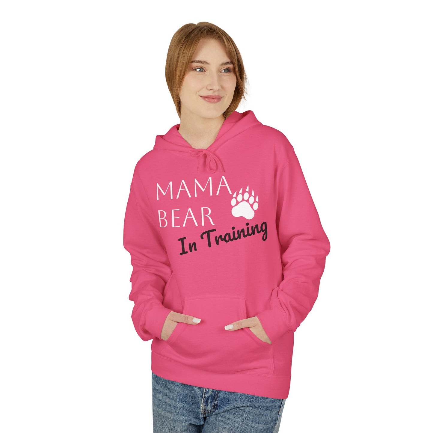 Future Mama Bear Hoodie — "MAMA BEAR in training" Pullover with Moms For America Logo
