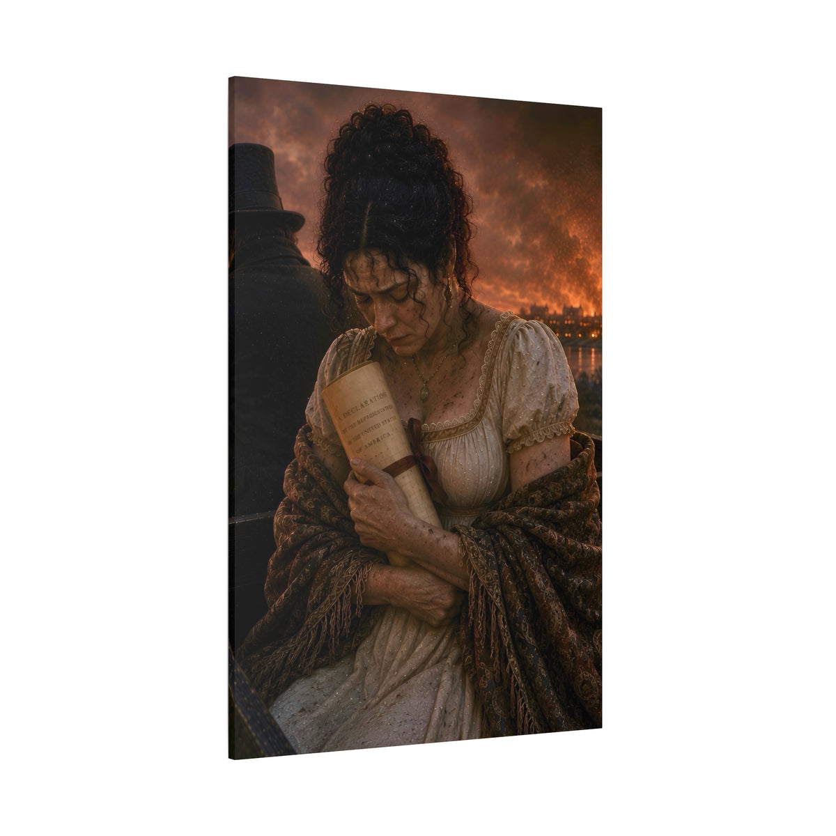 “We Hold These Truths” Vertical Stretched Canvas Print - Our Story