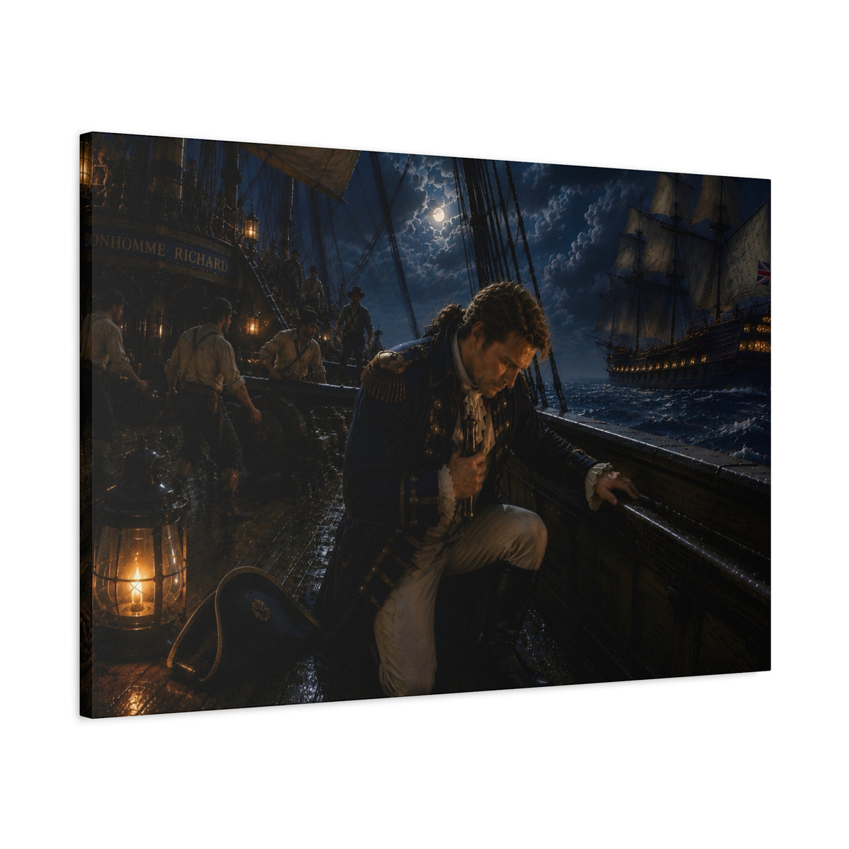 “Not Yet Begun” Stretched Canvas Print - Our Story