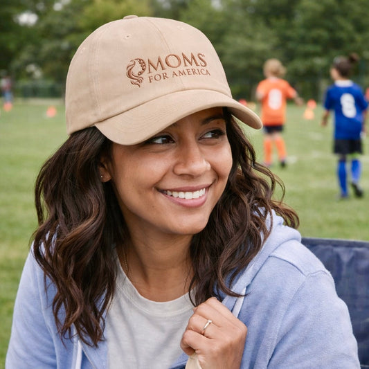 Moms for America Minimalist Embroidered Cap — Casual Outdoor Baseball Hat