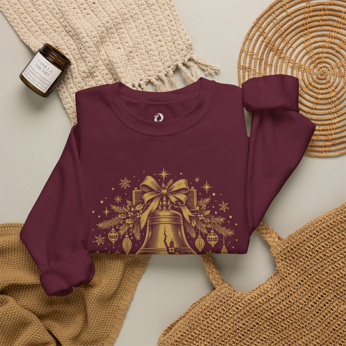 “Fa la la la Liberty” Crewneck Sweatshirt - MFA Christmas