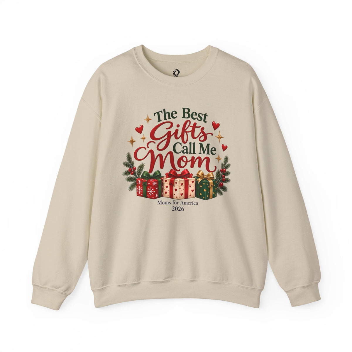 “The Best Gifts Call Me Mom”Crewneck Sweatshirt - MFA Christmas