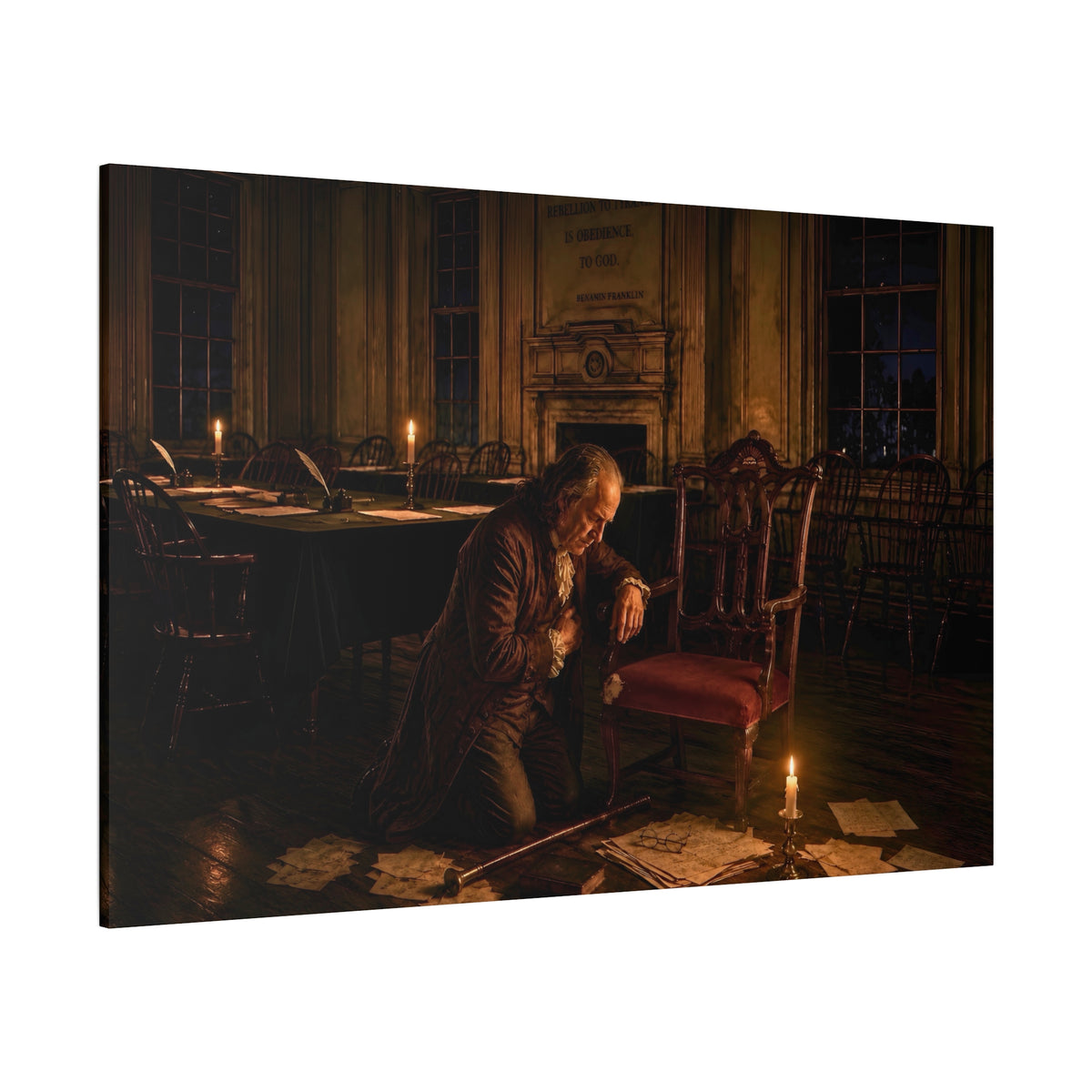 “The Affairs of Men” Stretched Canvas Print - Our Story