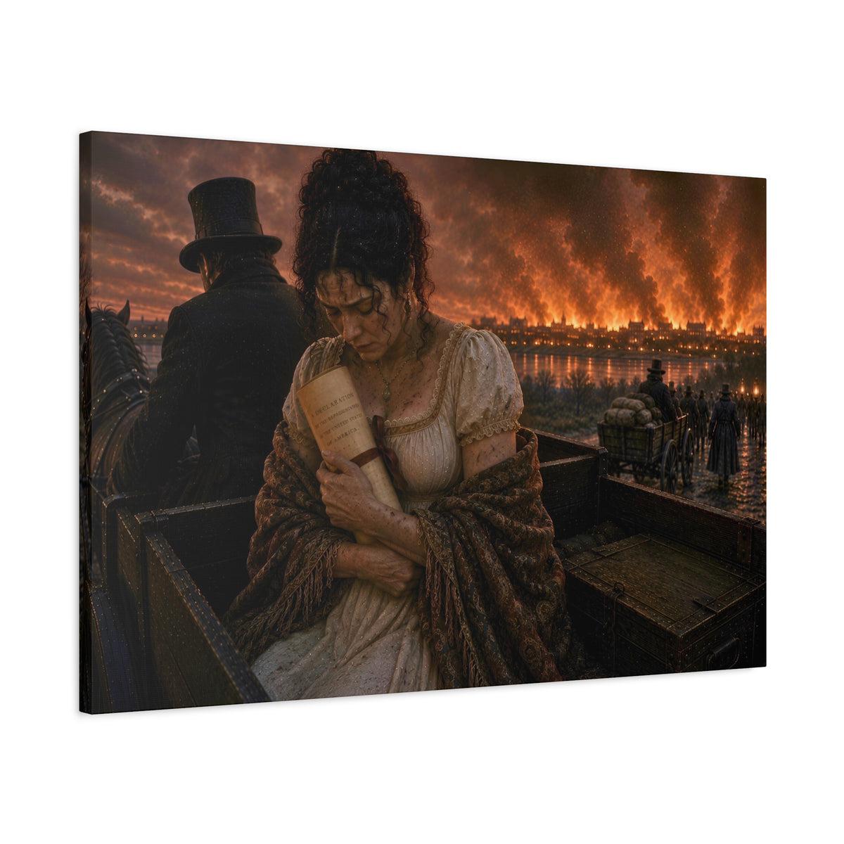 “We Hold These Truths” Stretched Canvas Print - Our Story