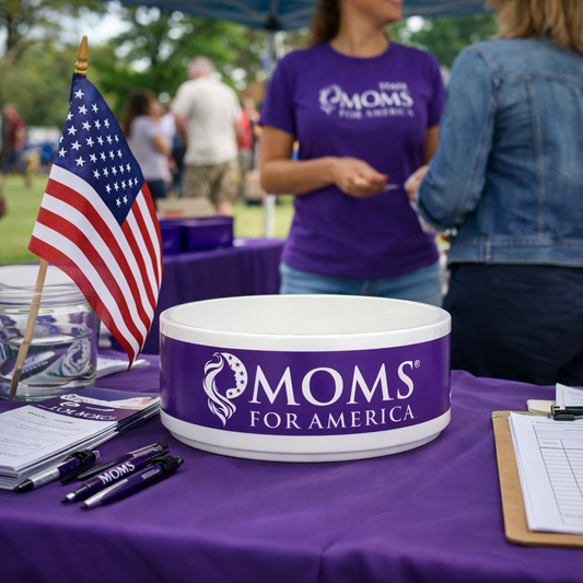 Moms for America Branded Bowl