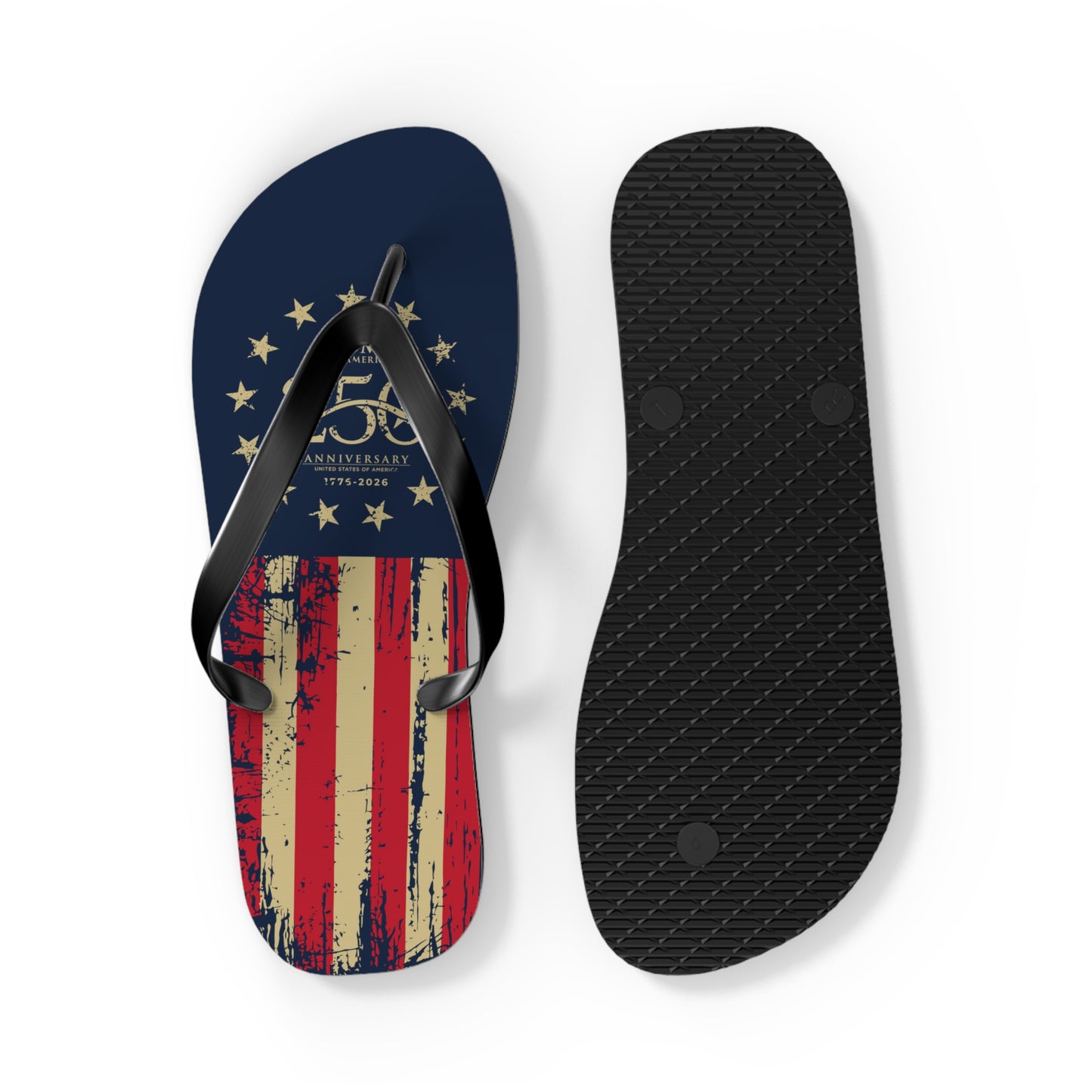 US 250 Logo "We the People" Flip Flops - US 250