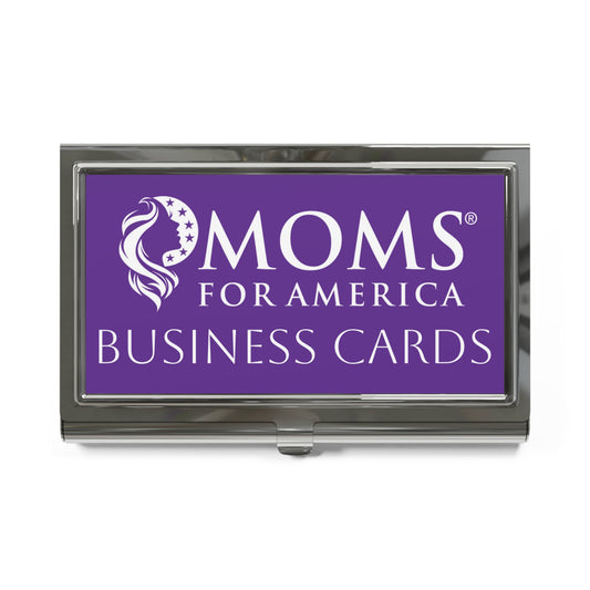 Moms for America Business Card Holder – MFA Classic