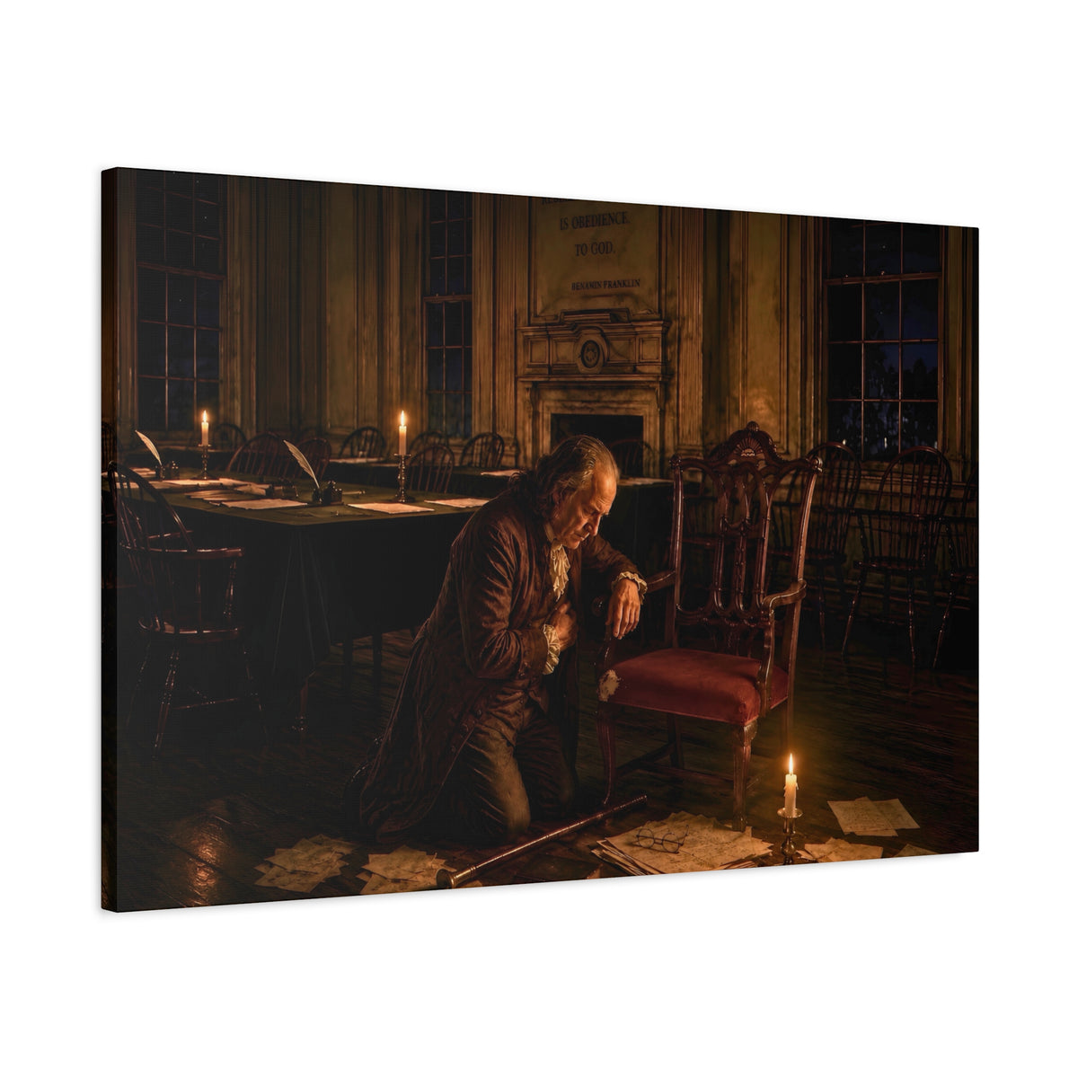 “The Affairs of Men” Stretched Canvas Print - Our Story