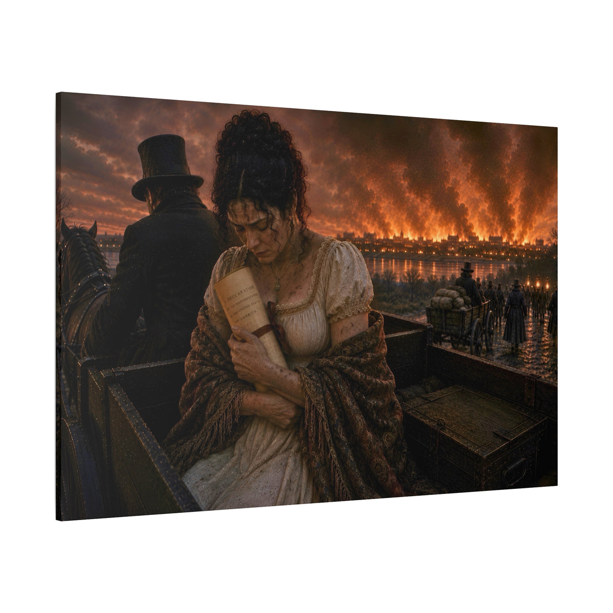 “We Hold These Truths” Stretched Canvas Print - Our Story