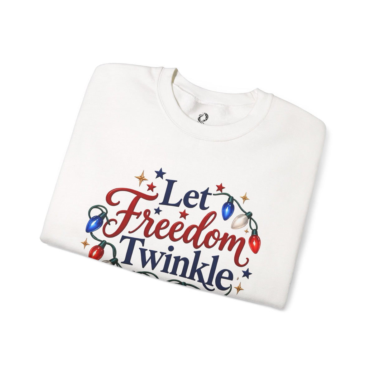 “Let Freedom Twinkle” Crewneck Sweatshirt - MFA Christmas