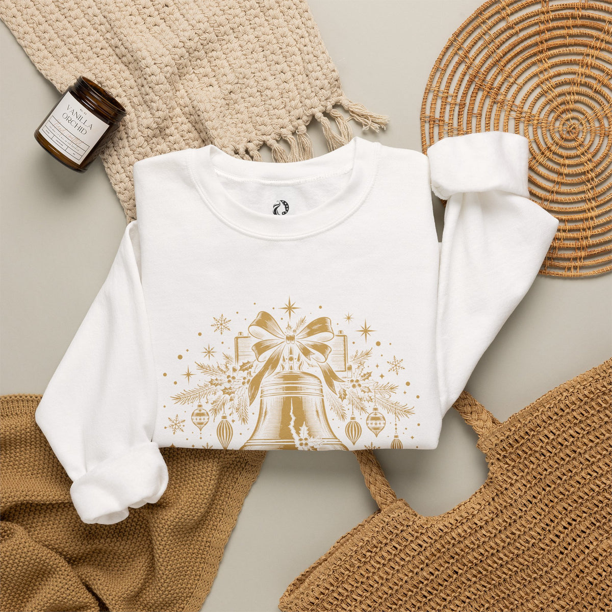 “Fa la la la Liberty” Crewneck Sweatshirt - MFA Christmas