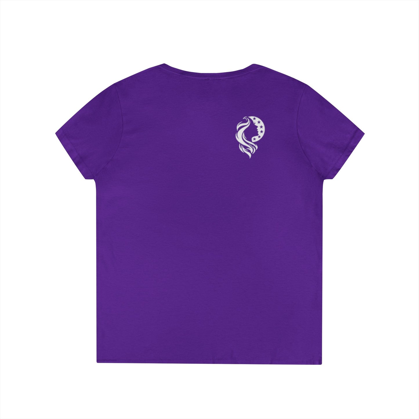 Moms for America V-Neck Tee — Women's Patriotic Mom Shirt