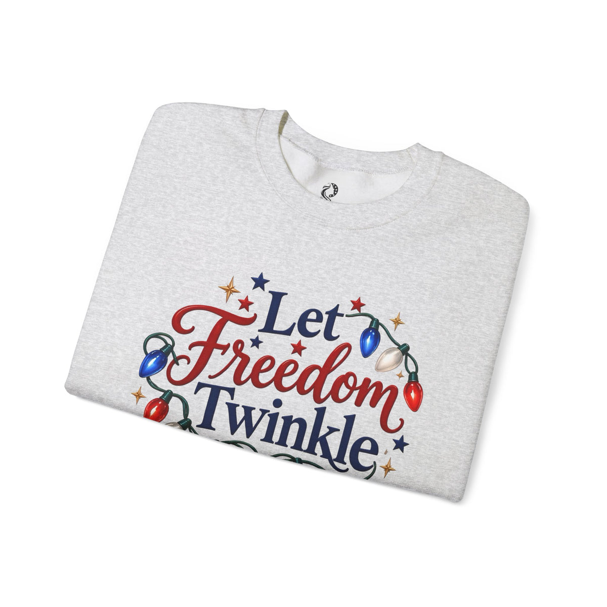“Let Freedom Twinkle” Crewneck Sweatshirt - MFA Christmas
