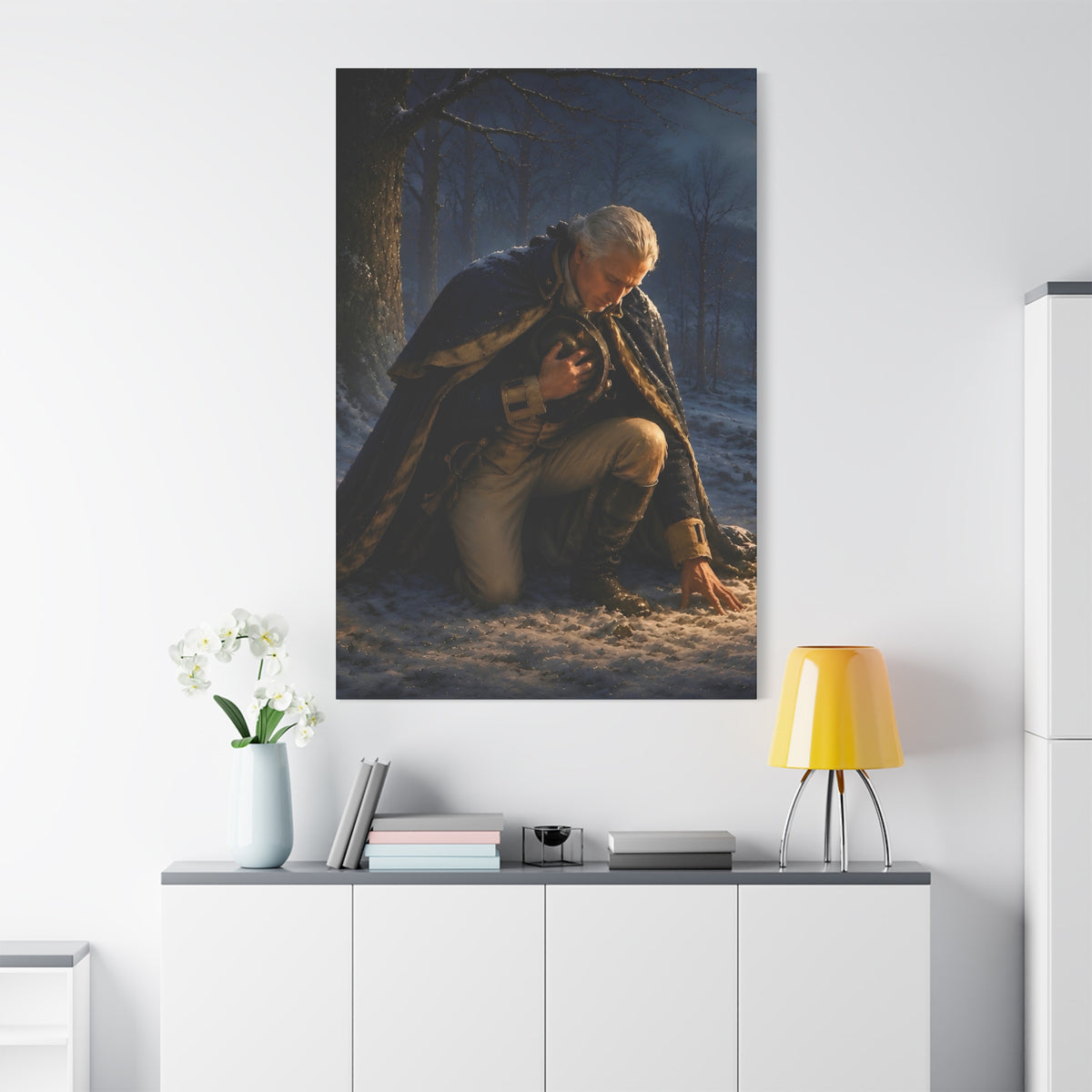 “The Hand of Providence” Vertical Stretched Canvas Print - Our Story