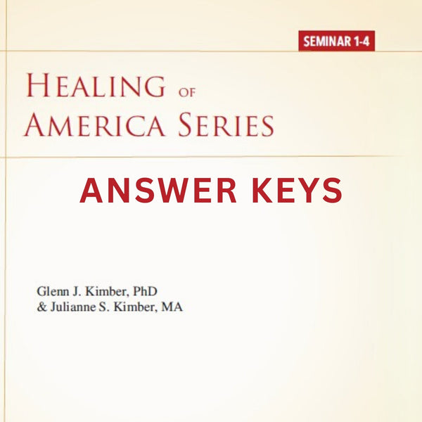 Answer Key - Healing of America