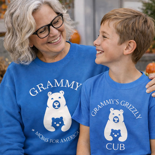 Kids Tee — “Grizzly Cub” Bear Logo Youth T‑Shirt