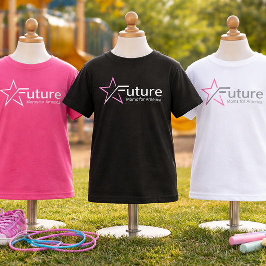 Kids Tee — “Future Moms for America” Star Logo Youth T‑Shirt