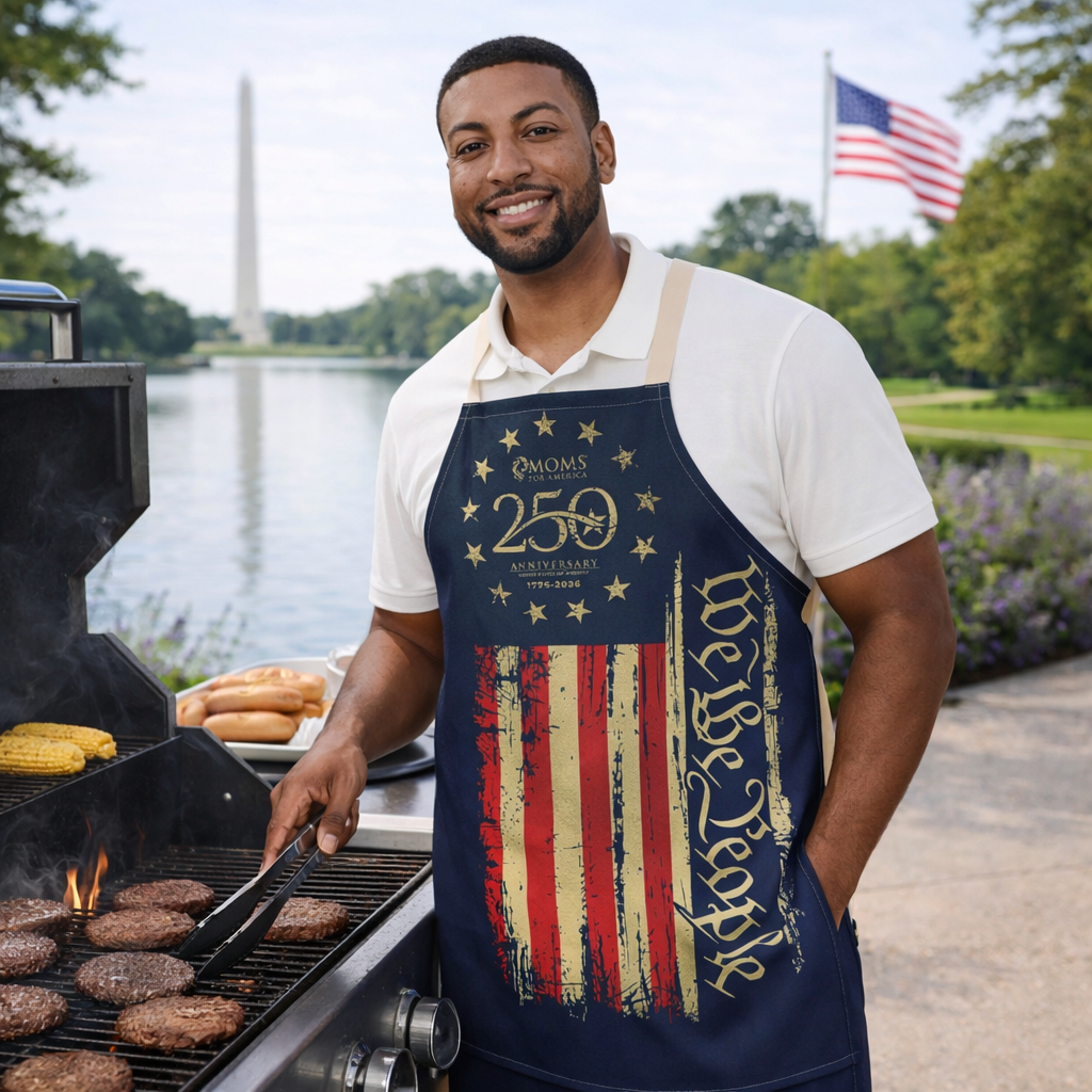 We the People 250th Anniversary American Flag Apron — US 250
