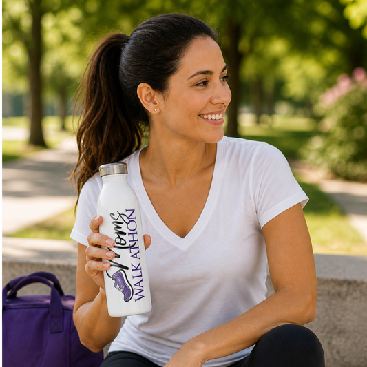 Moms Walkathon Slim Water Bottle – MomVote
