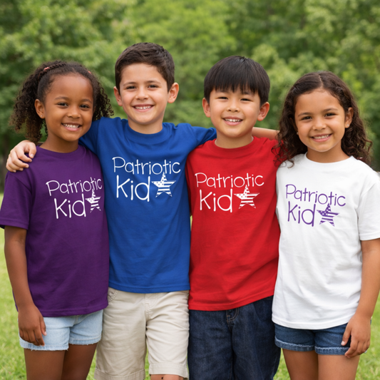 Patriotic Kid T-Shirt — Liberty Kids